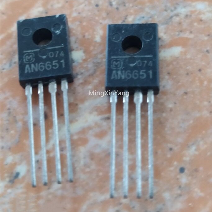 AN6651 TO-126 IC 칩, 모터 속도 안정화 모터 전압 안정화 집적 회로, 10 개